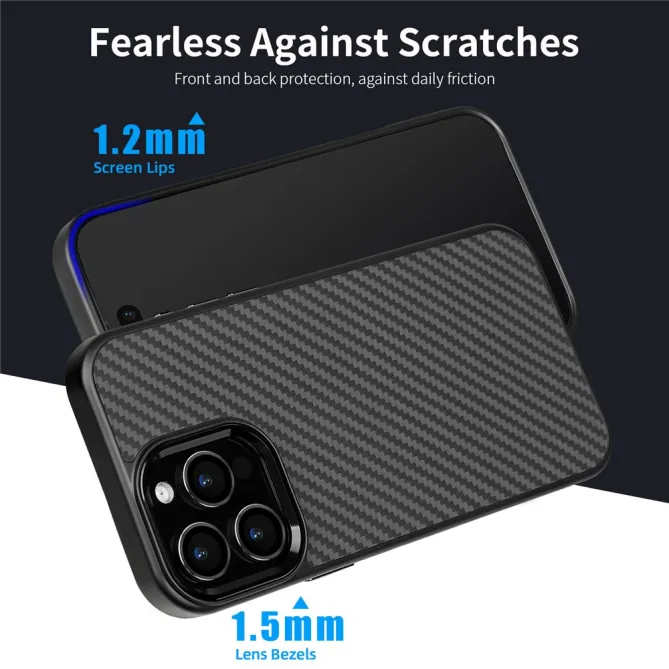 Coque iPhone 12 Pro Max Fibre Aramide MagSafe
