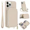 Coque iPhone 12 Pro Max Pochette Zippée avec Bandoulière