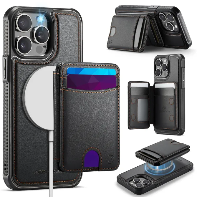 Coque iPhone 12 Pro Max MagSafe Porte-Cartes Détachable