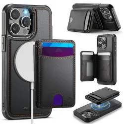 Coque iPhone 12 Pro Max MagSafe Porte-Cartes Détachable