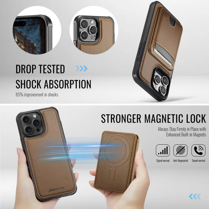 Coque iPhone 12 Pro Max MagSafe Porte-Cartes Détachable