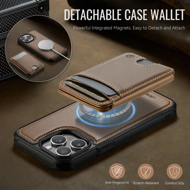 Coque iPhone 12 Pro Max MagSafe Porte-Cartes Détachable