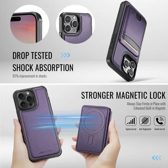 Coque iPhone 12 Pro Max MagSafe Porte-Cartes Détachable