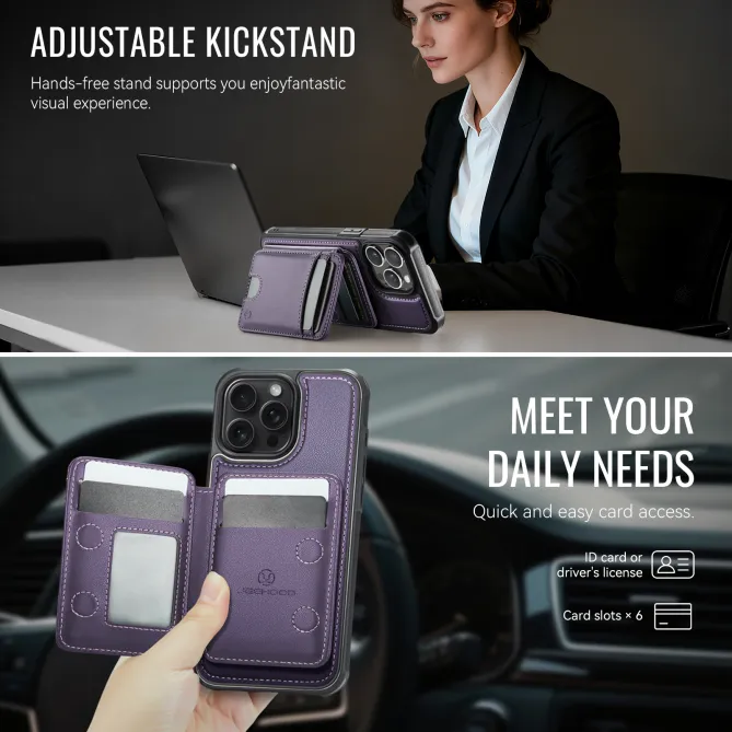 Coque iPhone 12 Pro Max MagSafe Porte-Cartes Détachable