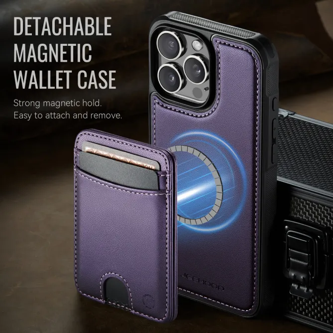 Coque iPhone 12 Pro Max MagSafe Porte-Cartes Détachable