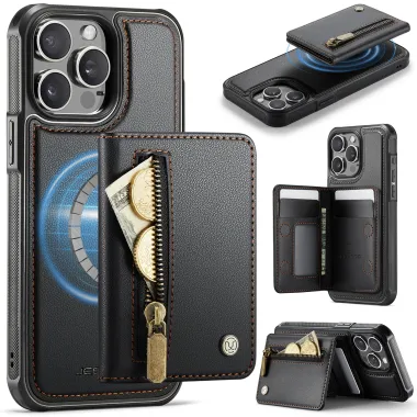 Coque iPhone 12 Pro Max MagSafe Porte-Monnaie Détachable