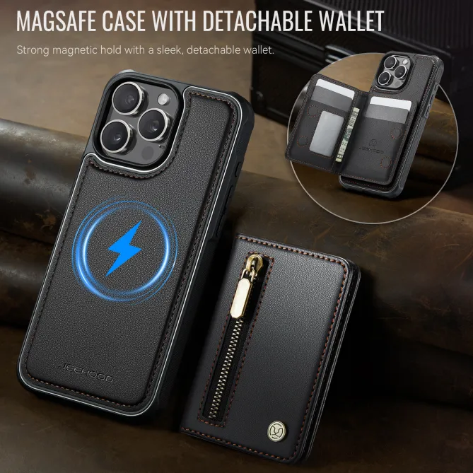 Coque iPhone 12 Pro Max MagSafe Porte-Monnaie Détachable
