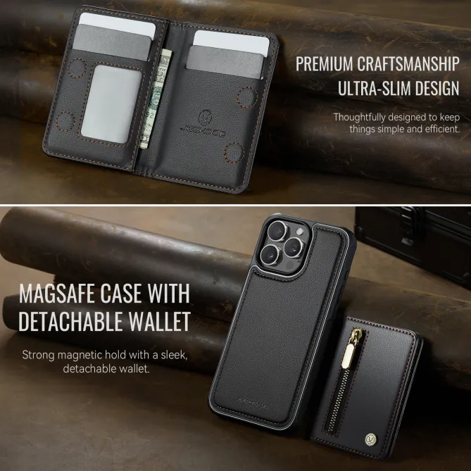Coque iPhone 12 Pro Max MagSafe Porte-Monnaie Détachable