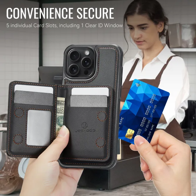 Coque iPhone 12 Pro Max MagSafe Porte-Monnaie Détachable