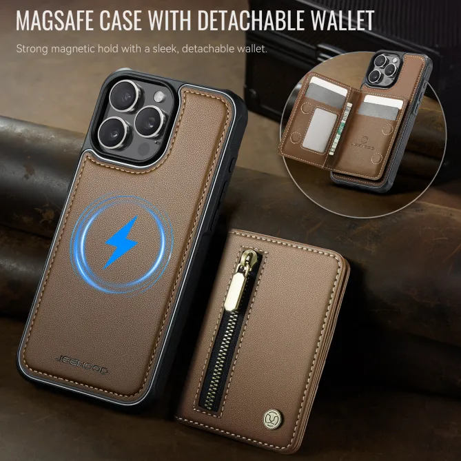 Coque iPhone 12 Pro Max MagSafe Porte-Monnaie Détachable