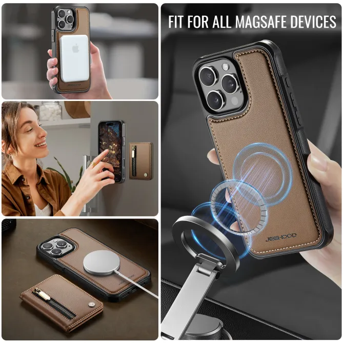 Coque iPhone 12 Pro Max MagSafe Porte-Monnaie Détachable