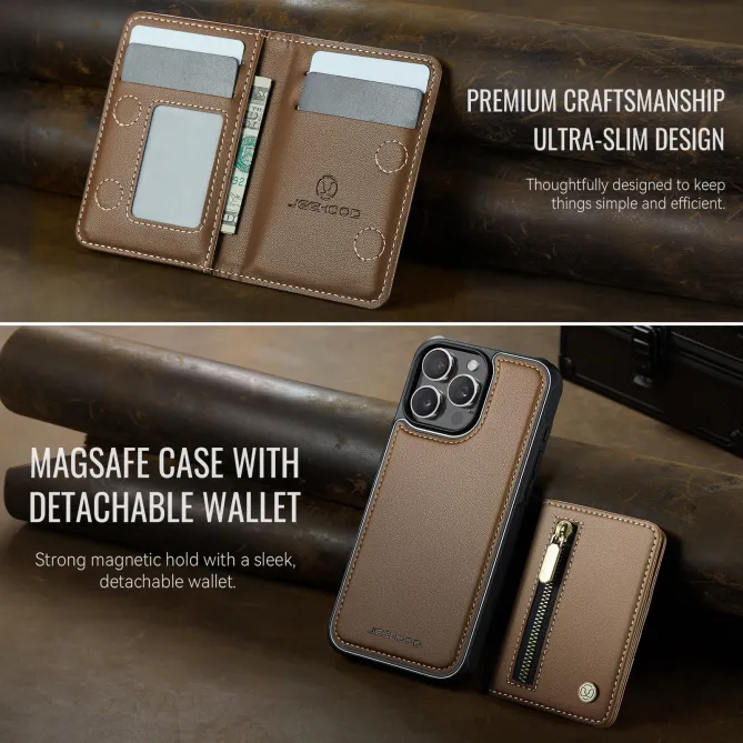 Coque iPhone 12 Pro Max MagSafe Porte-Monnaie Détachable