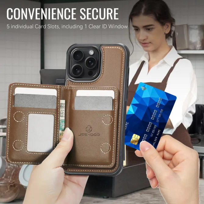 Coque iPhone 12 Pro Max MagSafe Porte-Monnaie Détachable