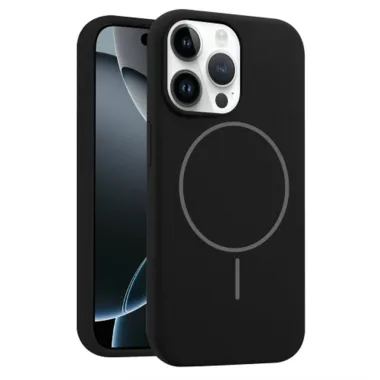 Coque iPhone 12 Pro Max Silicone Liquide MagSafe Antichoc