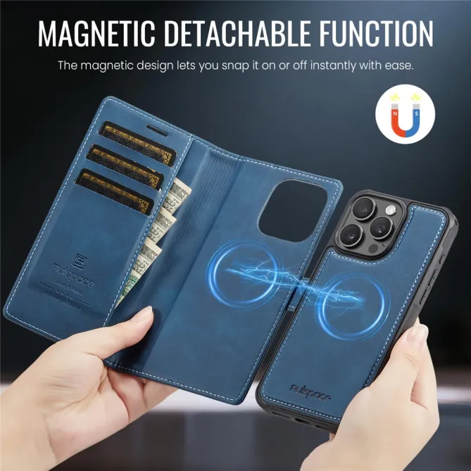 Housse iPhone 12 Pro Max Portefeuille Magnétique Coque Détachable