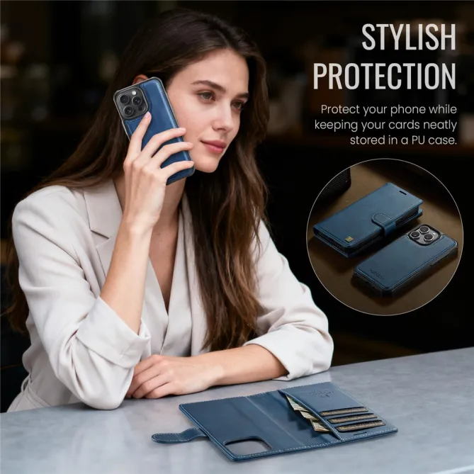 Housse iPhone 12 Pro Max Portefeuille Magnétique Coque Détachable