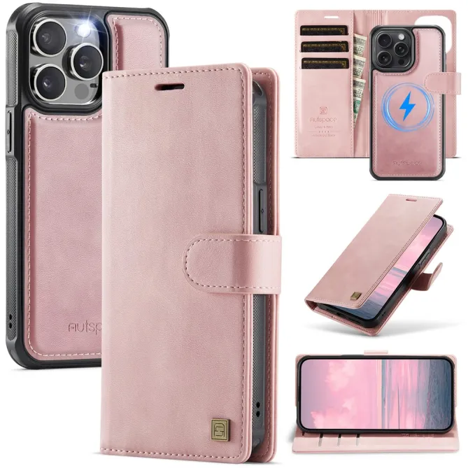 Housse iPhone 12 Pro Max Portefeuille Magnétique Coque Détachable
