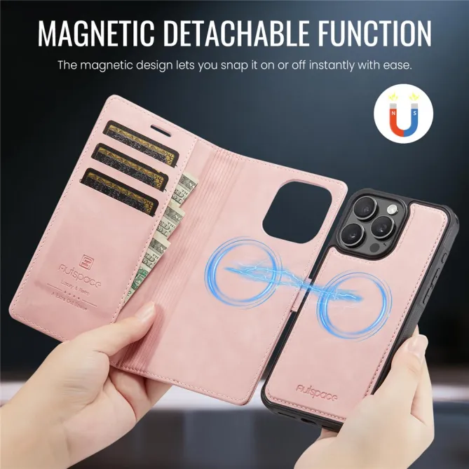 Housse iPhone 12 Pro Max Portefeuille Magnétique Coque Détachable