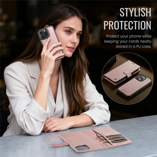 Housse iPhone 12 Pro Max Portefeuille Magnétique Coque Détachable