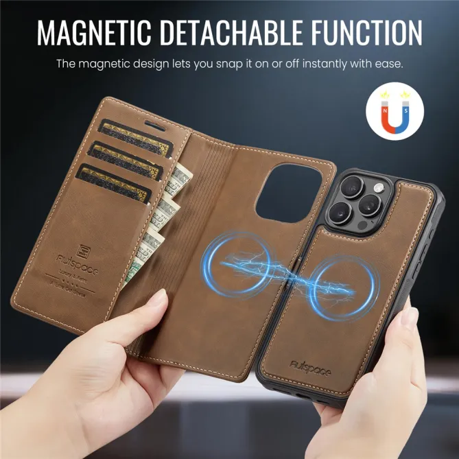Housse iPhone 12 Pro Max Portefeuille Magnétique Coque Détachable