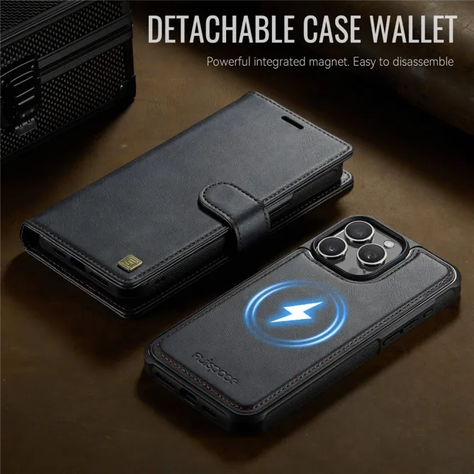 Housse iPhone 12 Pro Max Portefeuille Magnétique Coque Détachable