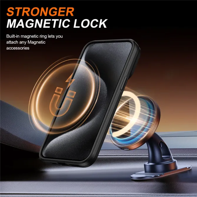 Coque iPhone 12 Pro Max / 13 Pro Max CamShield MagSafe avec support rotatif