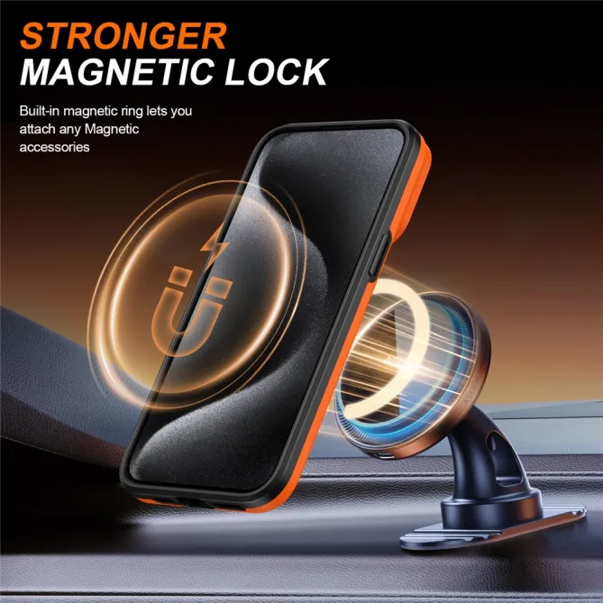 Coque iPhone 12 Pro Max / 13 Pro Max CamShield MagSafe avec support rotatif