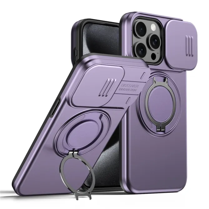 Coque iPhone 12 Pro Max / 13 Pro Max CamShield MagSafe avec support rotatif