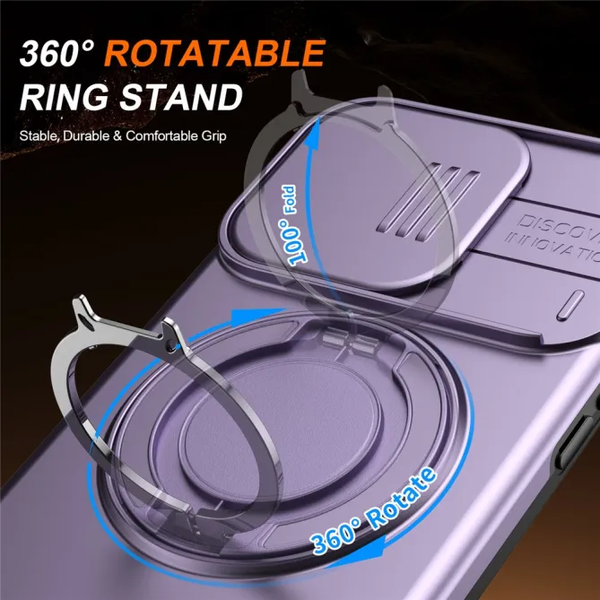Coque iPhone 12 Pro Max / 13 Pro Max CamShield MagSafe avec support rotatif
