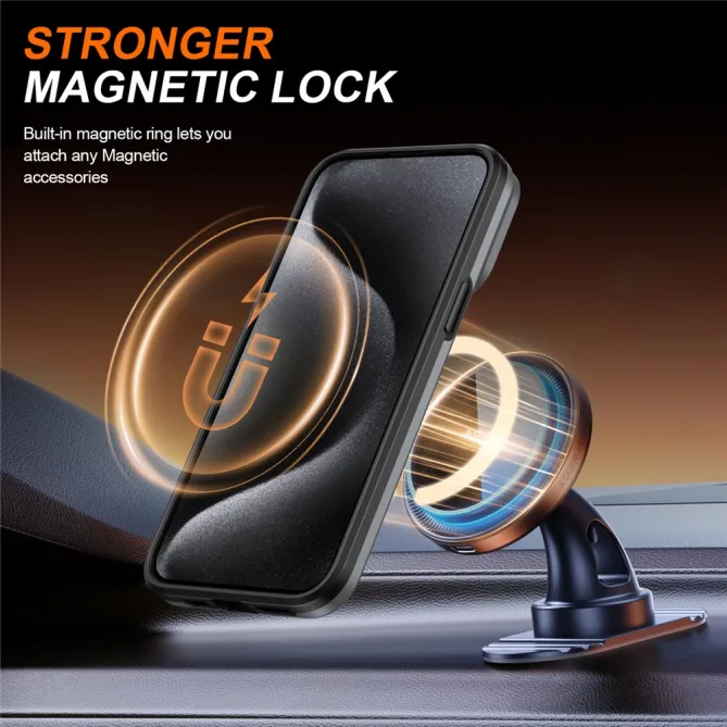 Coque iPhone 12 Pro Max / 13 Pro Max CamShield MagSafe avec support rotatif