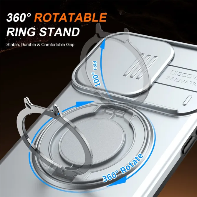 Coque iPhone 12 Pro Max / 13 Pro Max CamShield MagSafe avec support rotatif