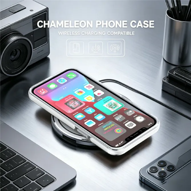Coque iPhone 12 Pro Max Compatible MagSafe avec Support Rotatif