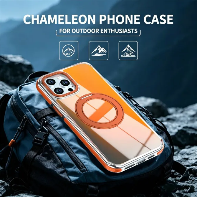 Coque iPhone 12 Pro Max Compatible MagSafe avec Support Rotatif