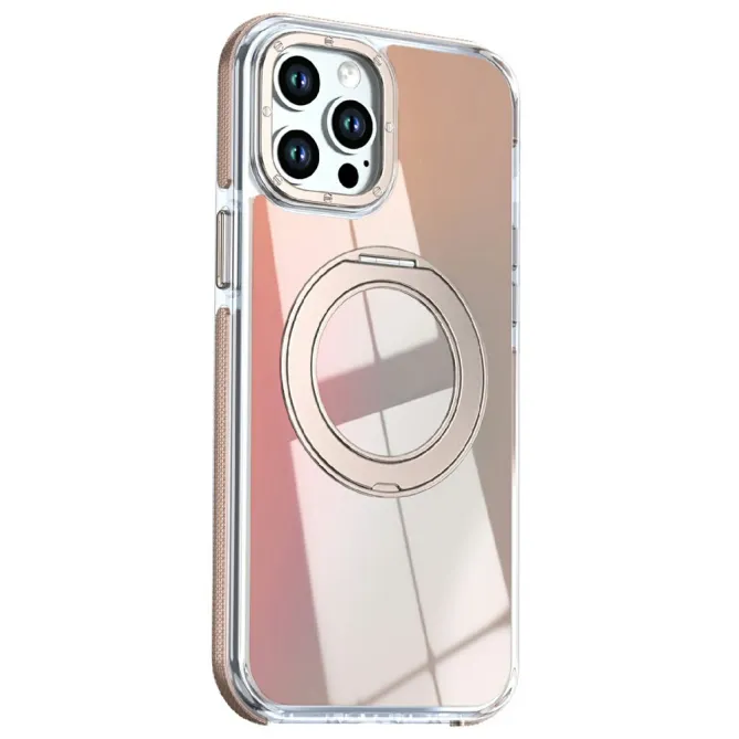 Coque iPhone 12 Pro Max Compatible MagSafe avec Support Rotatif