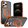 Coque iPhone 12 Pro Max MagSafe avec Support Rotatif Bicolore