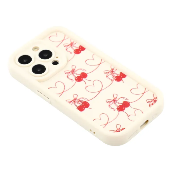 Coque iPhone 12 Pro Max Cerises et Cœurs