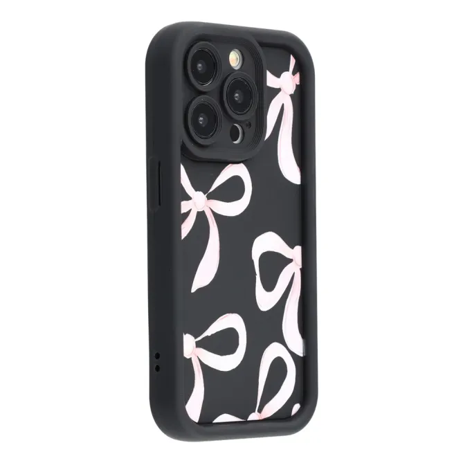 Coque iPhone 12 Pro Max Gros Nœuds Roses