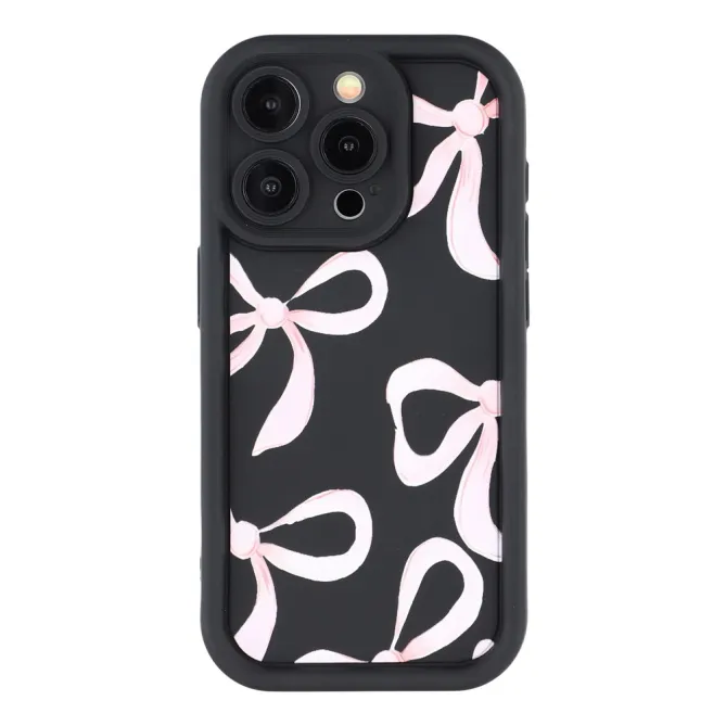 Coque iPhone 12 Pro Max Gros Nœuds Roses - photo 3