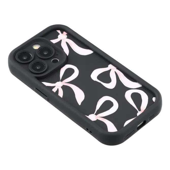 Coque iPhone 12 Pro Max Gros Nœuds Roses - photo 4