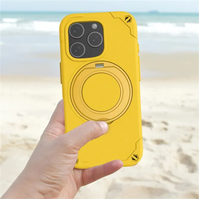 Coque iPhone 12 Pro Max MagSafe avec Support Rotatif et Verre Trempé