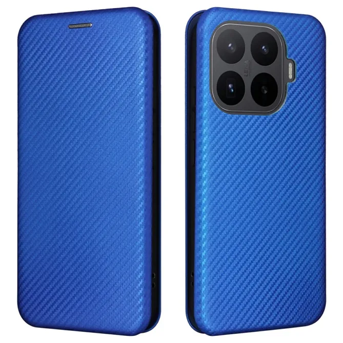Housse Xiaomi 17T Pro Simili Cuir Style Fibre de Carbone