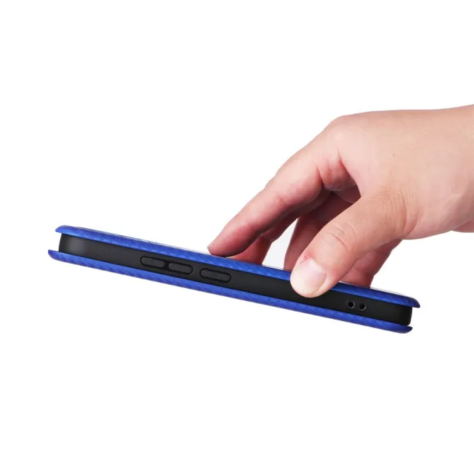 Housse Xiaomi 17T Pro Simili Cuir Style Fibre de Carbone