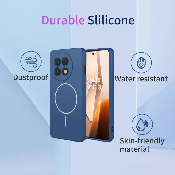 Coque OnePlus 13R Silicone Liquide Magnétique