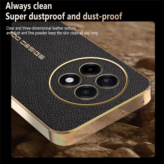Coque OnePlus 13R Effet Cuir Grainé Vendôme