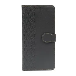 Housse OnePlus 13R Trèfles Gaufré Portefeuille