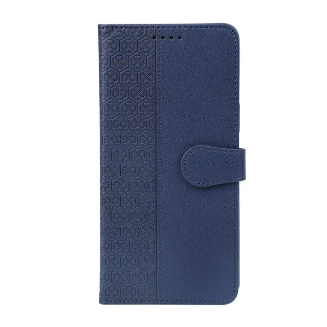 Housse OnePlus 13R Trèfles Gaufré Portefeuille