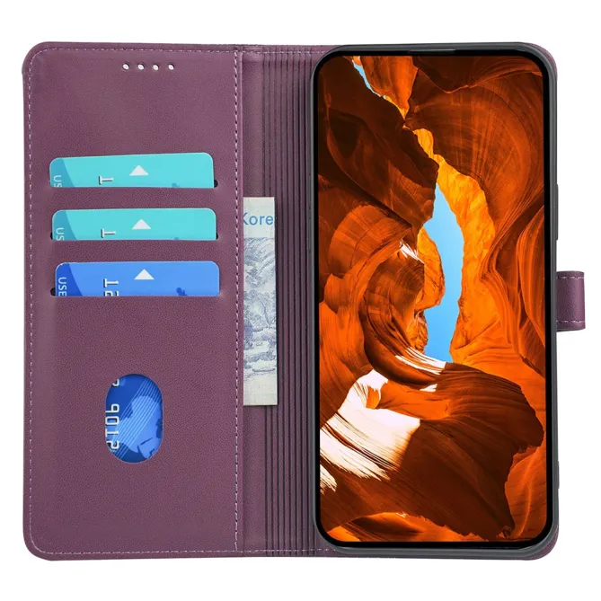 Housse OnePlus 13R Trèfles Gaufré Portefeuille