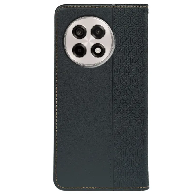 Flip Cover OnePlus 13R Trèfles Gaufré Portefeuille