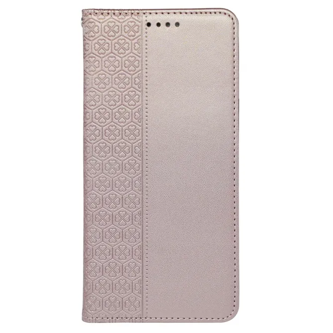 Flip Cover OnePlus 13R Trèfles Gaufré Portefeuille