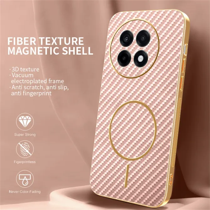 Coque OnePlus 13R Magnétique Texture Carbone